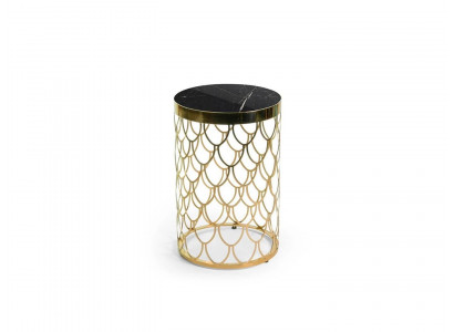 Table d'appoint au design moderne Table basse ronde de luxe Mobilier Salon